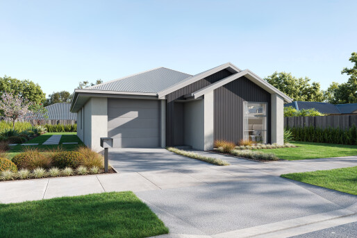 Lot 323 Arbor Green   Render Option 2 Rockcote Blackwhite & Axon   Final