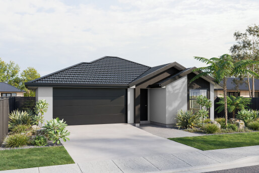 Lot 33 Pinewood Grange Render New Elevation Option 3 Rockcote 2 V2