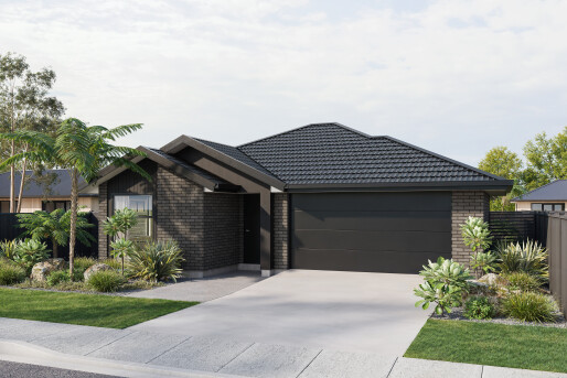 Lot 332 Arbor Green   Render New Elevation   Option 3   The Brickery 70 Series 1