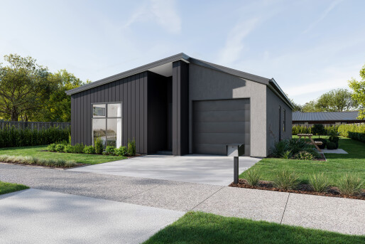 Lot 780 Arbor Green   Render Option 7 Rockcote Mid Grey & Axon All Black Final